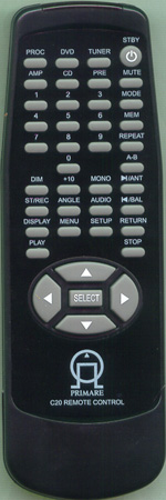 PRIMARE C20 C20 Genuine OEM Original Remote